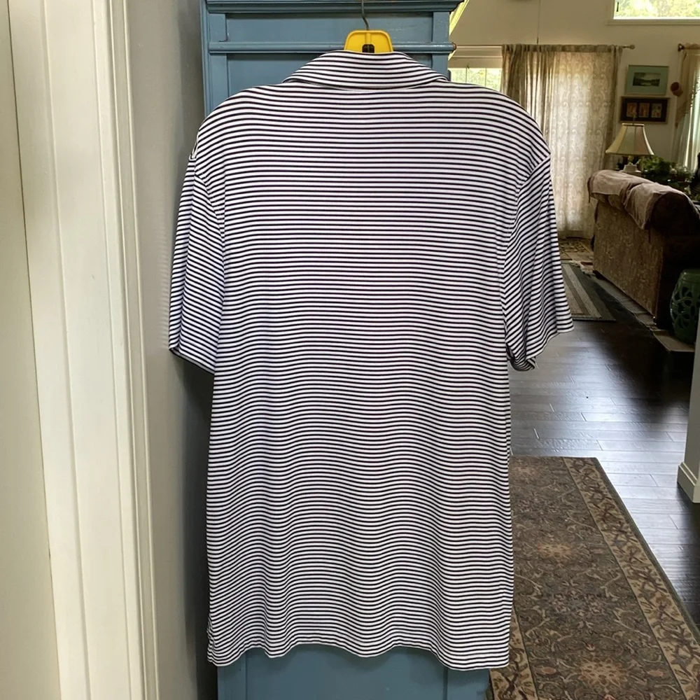 J. CREW PERFORMANCE Striped Pullover Shirt Size XL - Picture 4 of 9